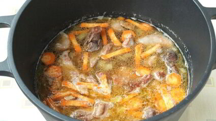 плов с кроликом