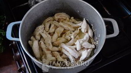 плов с куриной грудкой