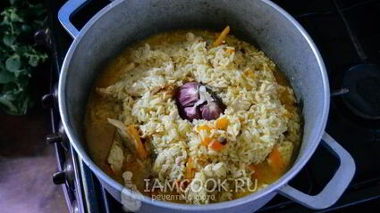 плов с куриной грудкой