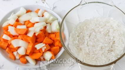 плов с куриными сердечками