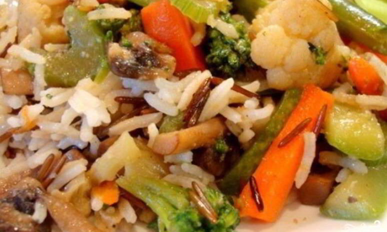 Рецепт плов с курицей и кабачками