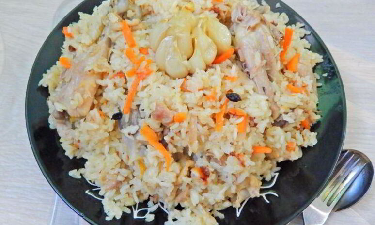 Рецепт плов с курицей и курагой в духовке