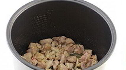 плов с курицей в мультиварке