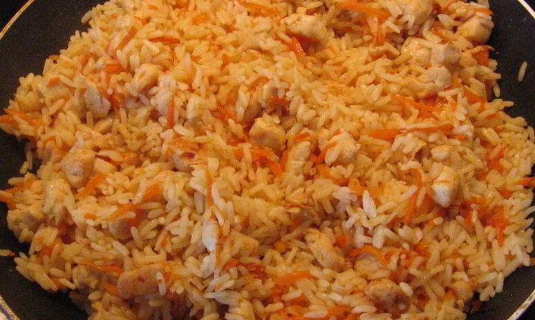 Рецепт плов с курицей