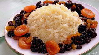Плов с сухофруктами в мультиварке