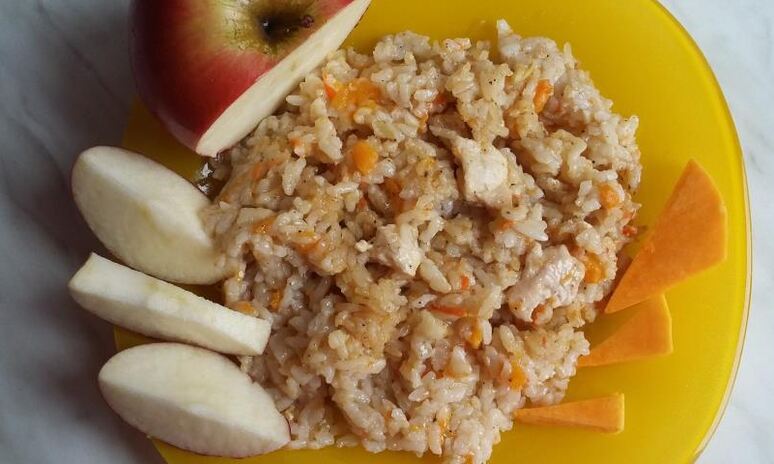 Рецепт плов с яблоками и тыквой