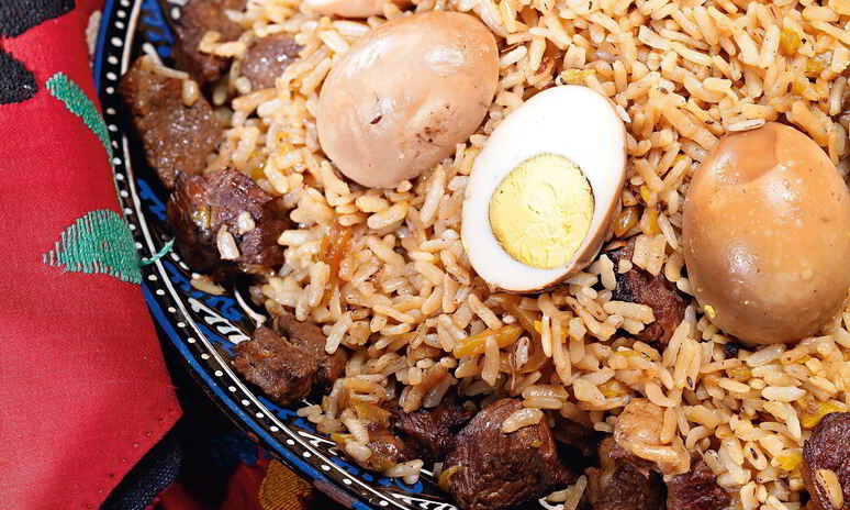 Рецепт плов с яйцом