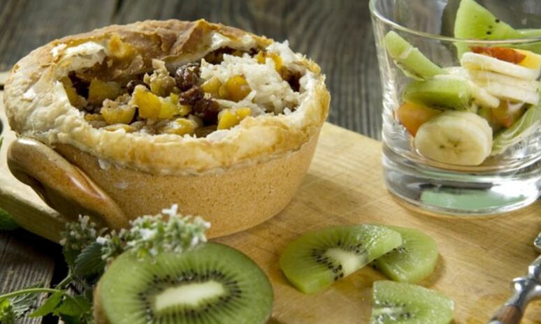 Рецепт сладкий плов с сухофруктами и орехами