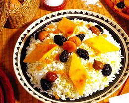 Сладкий плов в мультиварке