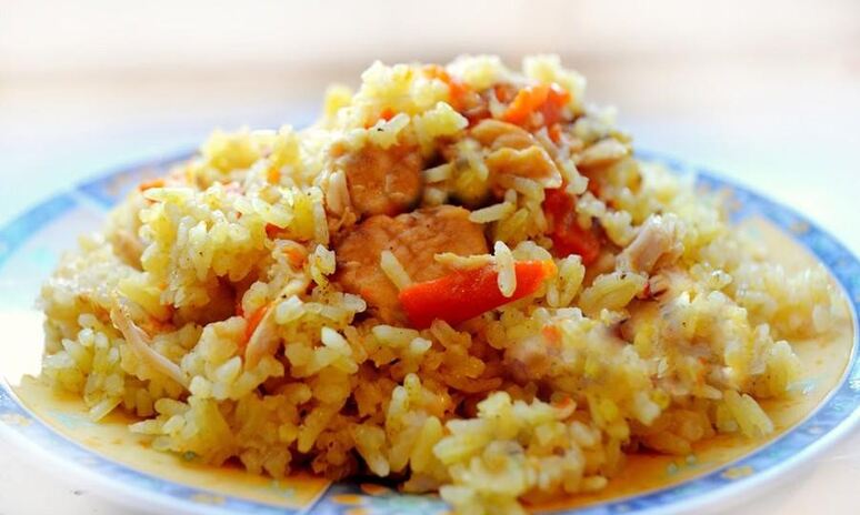 Рецепт вкусный плов с курицей в мультиварке