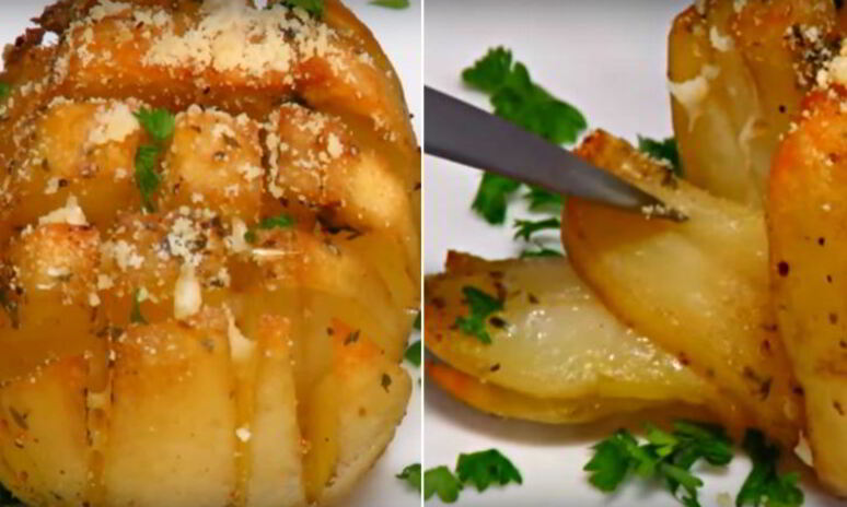 Рецепт праздничный гарнир из картофеля