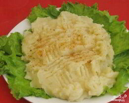 Пюре из картофеля и кабачков