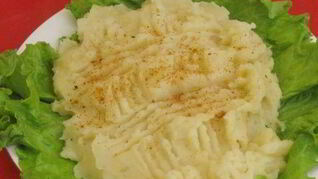 Пюре из картофеля и кабачков