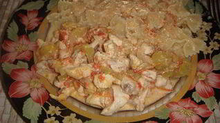 Фрикасе из курицы с овощами