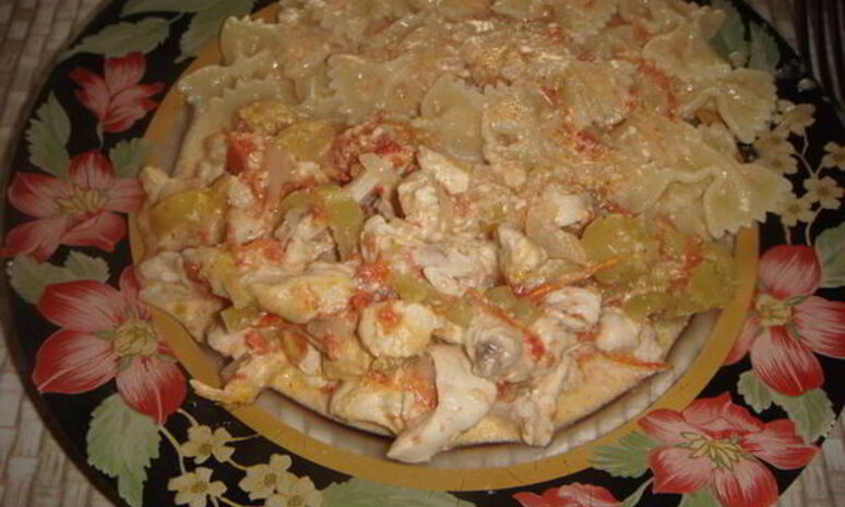 Рецепт фрикасе из курицы с овощами