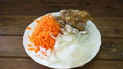 мясное рагу с баклажанами