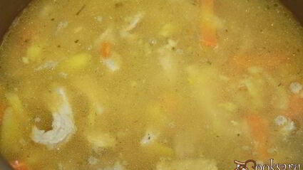 осеннее рагу с картофелем, свининой и кинзой в мультиварке