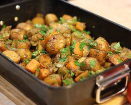 Овощное рагу — постное блюдо