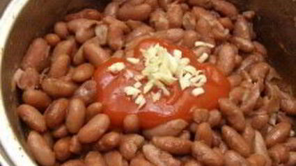 овощное рагу с фасолью