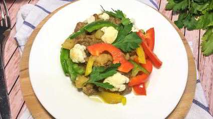 овощное рагу с говядиной