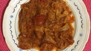 Овощное рагу с капустой