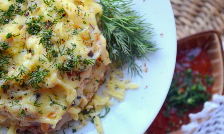 Рецепт овощное рагу в йогурте