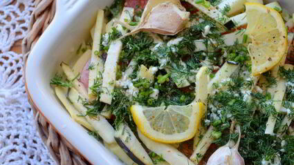 овощное рагу в йогурте