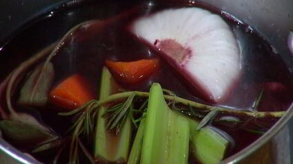 паста с рагу из утки