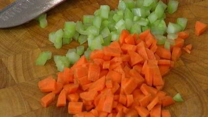 паста с рагу из утки