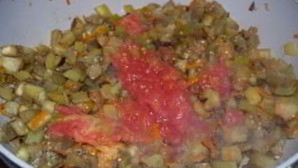 рагу из баклажанов и помидоров