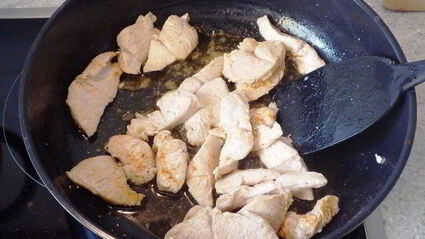 рагу из индейки по-строгановски