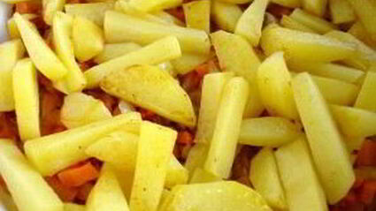 рагу из кабачков с грибами