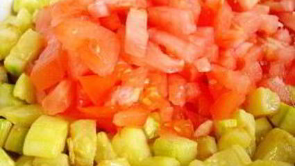 рагу из кабачков с грибами