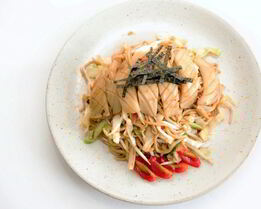 Рагу из кальмара с овощами