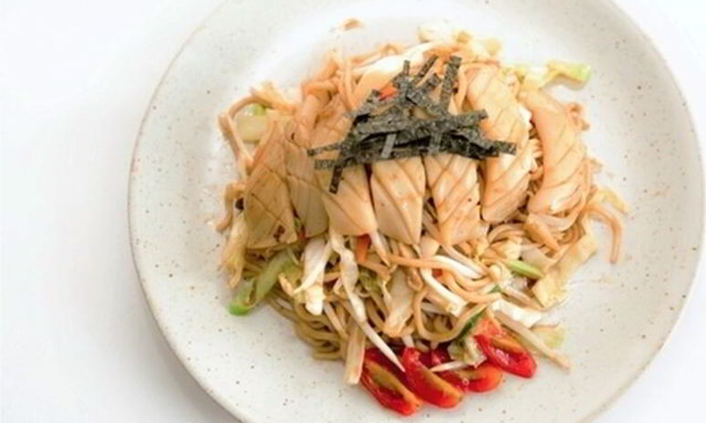 Рецепт рагу из кальмара с овощами