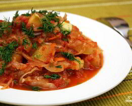 Рагу из капусты