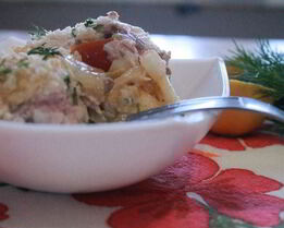 Рагу рыбное из духовки