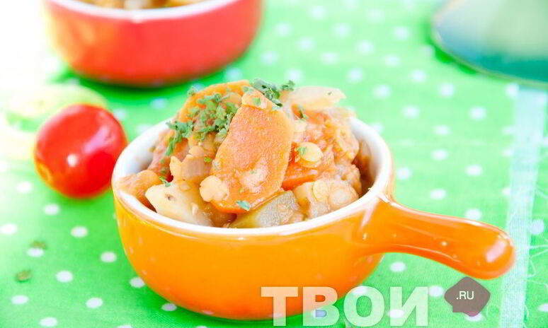 Рецепт рагу с баклажанами