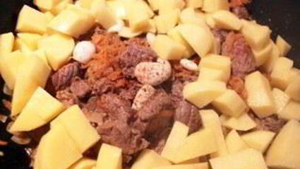 рагу с бараниной и картошкой