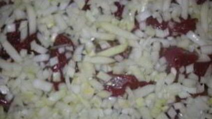 рагу с говядиной и овощами