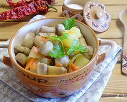 Рагу с грибами