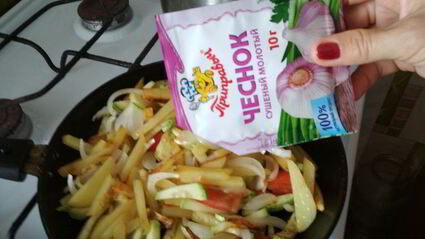 рагу с кабачками