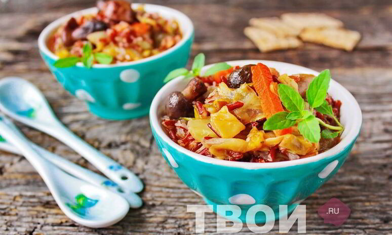 Рецепт рагу с капустой