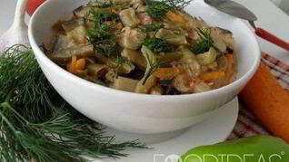 Рагу с кроликом