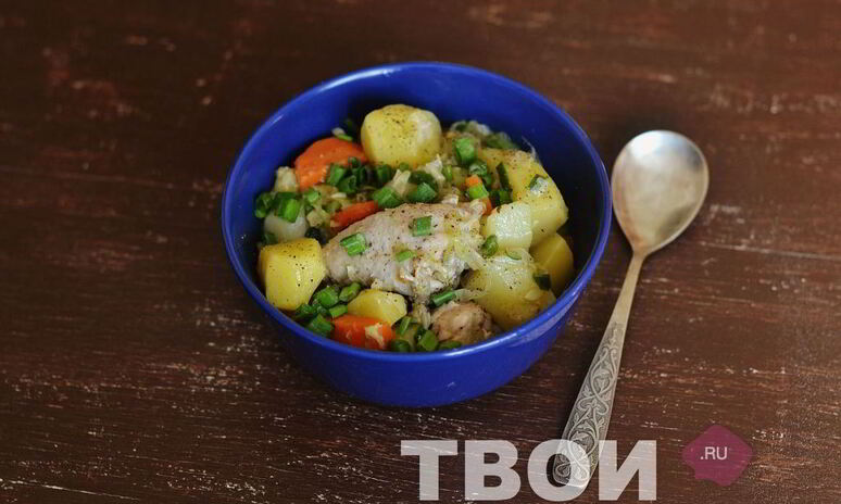 Рецепт рагу с курицей