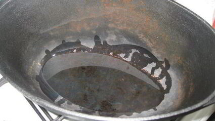 рагу с соевыми бобами в чугунке