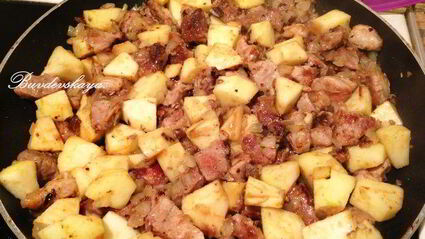 рагу с яблоками по-иракски