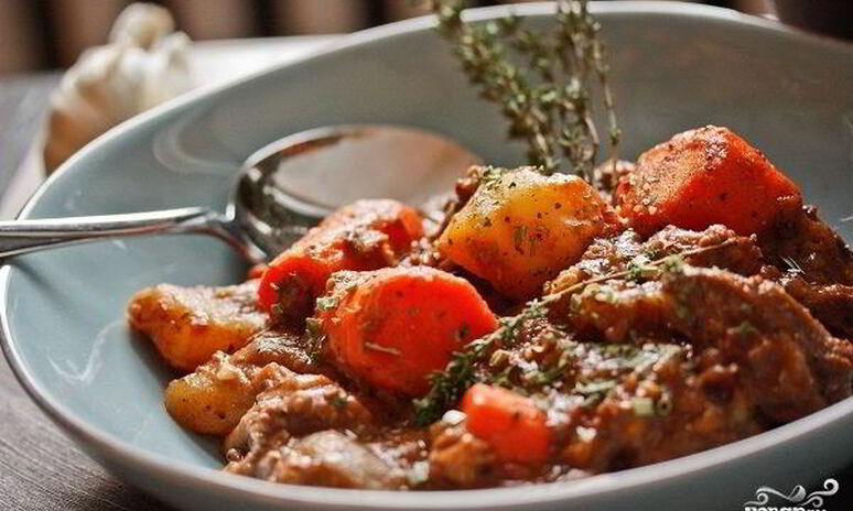 Рецепт рагу в духовке