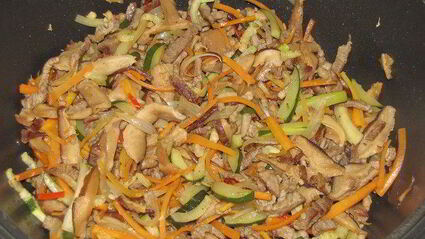 рисовая лапша по-японски