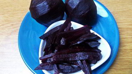 рисовая лапша с рыбой и овощами